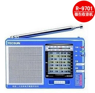 Tecsun/德生 R-9701 Радио-мини-секундное преобразование частоты Полная полоса пожилого портативного полупроводника