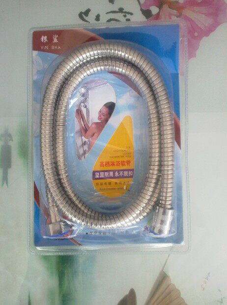 Shower Hose Water Heater Hose Shower Hose High-grade Stainless Steel Double Buckle Hose