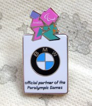 () 2012 London Olympic Games Badge Sponsor badge BMW in kind