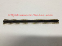 1 27MM pitch single row pin 1*50p gold plating