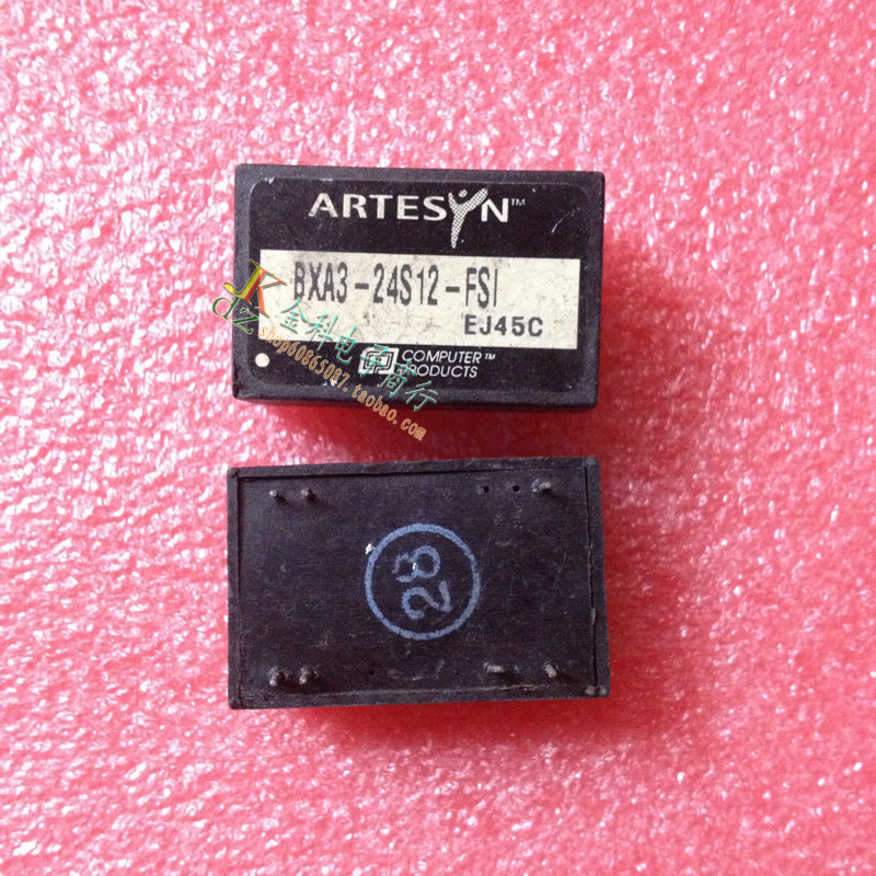 BXA3-24S12-FSI isolated power supply DC-DC 24V to 12V 3W