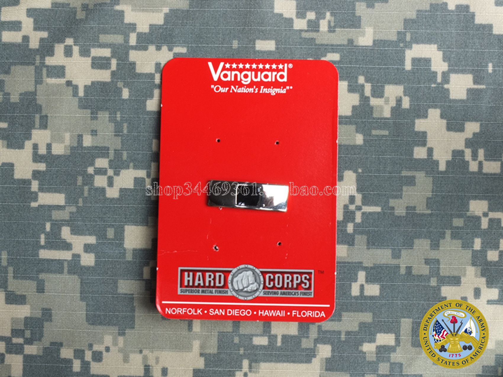 US ARMY US Army 12 Category 3 Warrant Officer Standard Size Military title Berehat emblem Single