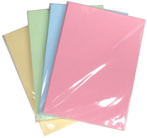 A4 250 gr color spray color card inkjet color card paper color spray print name sheet paper powder blue yellowish green