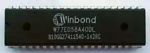 (Longda Electronics) Integrated Circuit W77E058A40DL Huabang 40 Pins