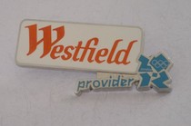 London 2012 Olympic Games Badge Sponsor Badge WESTFILED Badge