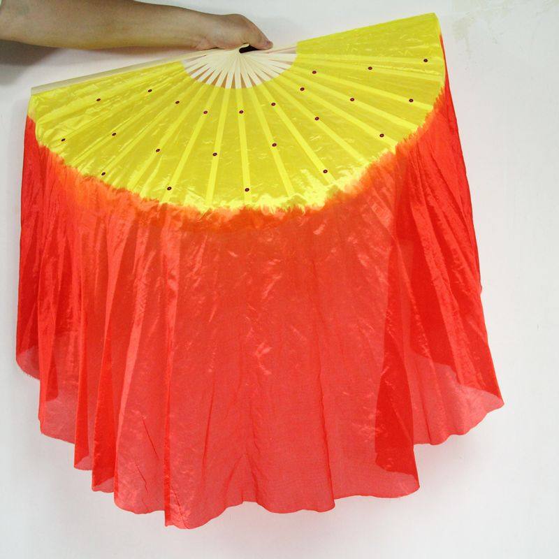 Square dancing fan dance fan Flame Fan performance fan scaleup fan mid-dancing fan in the middle of the sea