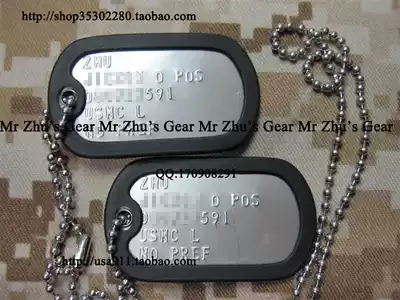 US dog tag Soldier card Identity card DogTag Active duty customization US base customization