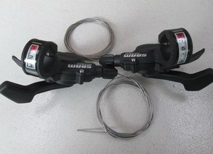 Line goods US SRAM speed joint ATTACK rocket 9 speed 27 speed two-piece finger dial variable speed compatible SHIMANO