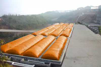 07 Sandwich mesh cloth software digester 08 Red mud film software digester Fertilizer fermentation bag pool floating cover pool square price