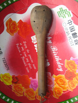 Integrated Old Huang Yang Wooden Cutter Fan Handle Huang Yang Wood Specimen 1