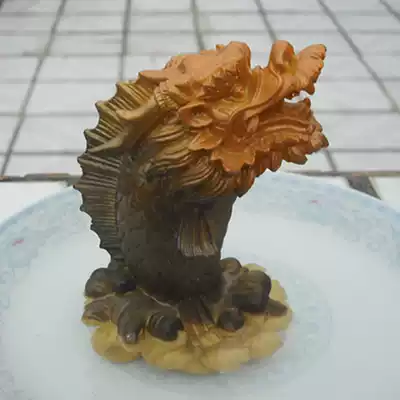 Color-changing tea pet animal tea pet tea ceremony tea arts crafts decoration daily necessities golden dragon head tea pet