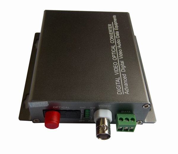 Three-level lightning protection 1v optical transceiver 1 channel digital film optical transceiver 20KM three-year warranty (pair)