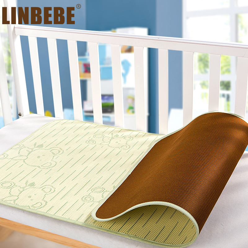 霖贝儿竹炭抗菌  婴儿凉席 宝宝凉席 婴儿席子 儿童凉席