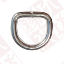 D ring DK5X25X20 bright silver color 2 5CM