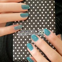 3 pieces of Sweet Color Environmental Health Nail Polish Fairy Tale Forest denim texture Blue