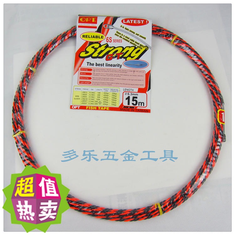 Import Taiwan OPT threading machine threading with wire optical fiber pull leading wire wearing tube 10 ~ 50M