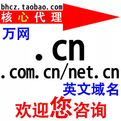 (Procurement season heat promotion) Wanwang.com domestic English domain name cn com cn net cn registration