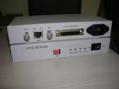 Factory direct telecom grade E1 to V24(RS232) protocol converter