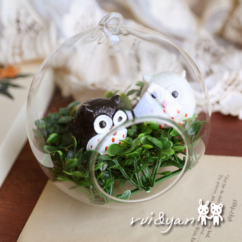 Eco-bottle holder suspension hole glass hood DIY home pendulum decorated with two specifications (0084J)