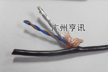 100 m twisted pair shielded wire RVSP2 * 0 3 pure copper monitoring pan tilt control line RS485 wire