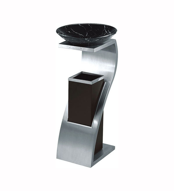 Thickened stainless steel trash can baking varnish trash can floor trash can trash can trash can corridor trash can customized