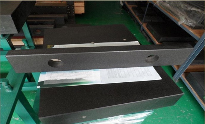 Manufacturer direct sales granite measuring flat ruler marble inspection flat ruler high precision marble parallel flat ruler