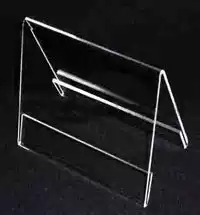 Plexiglass table card 6*9cm double-sided table card Double-sided table card table card Plexiglass table card table card