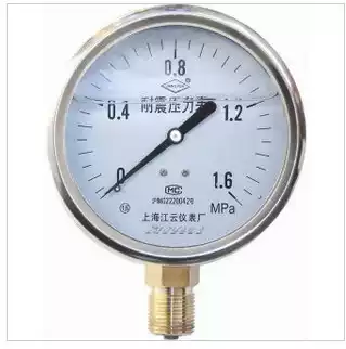 Pressure gauge Y60 pressure gauge YN60 seismic pressure gauge high pressure gauge factory direct sales specifications complete