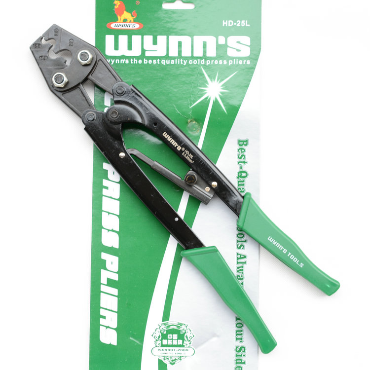 Wynns WillLEGACY 25L crimping pliers wire pliers cable press pliers cold press pliers HD-25L
