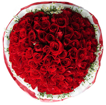  99 red roses bouquet Shanghai flower delivery Colorful world flowers Birthday flowers
