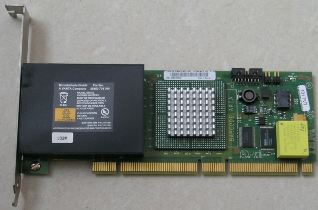 Original IBM ServeRaid 5I Array Card 02R0968 (Photo)