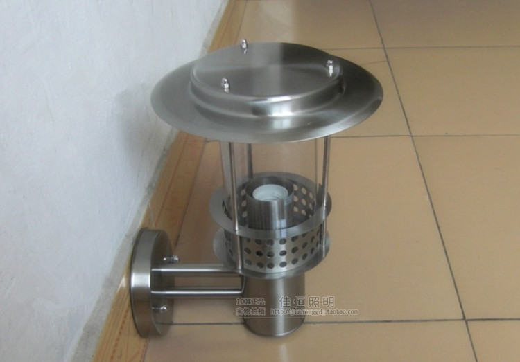 OUTDOOR UPSCALE STAINLESS STEEL WALL LAMP OUTDOOR WALL LAMP DOOR FRONT LIGHT COURTYARD LAMP OUTDOOR LIGHT OUTDOOR LAMP 220V BALCONY LIGHT WATER RESISTANT