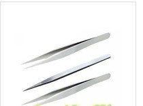 Pointed high quality tweezers Stainless steel stainless iron pointed tweezers Mobile phone repair false eyelashes