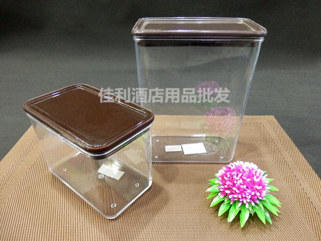 Thickening square pearl milk tea bottle tea canned canned with sealing ring