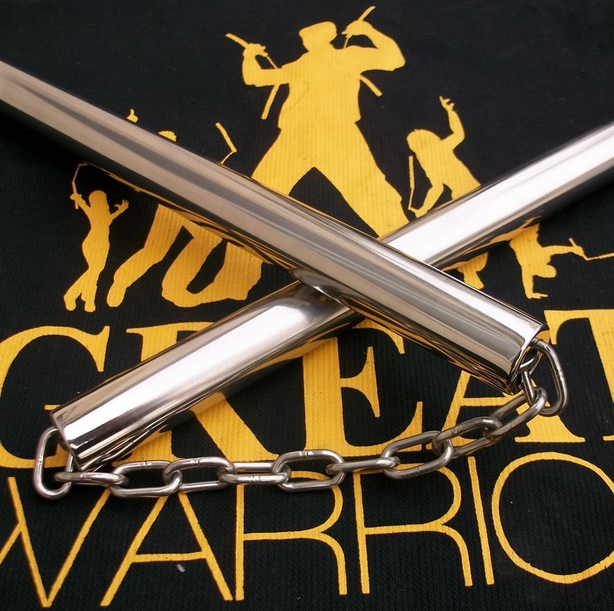 Diameter 22 280 grams stainless steel sound nunchaku Nunchaku Nunchaku nunchaku combat stick