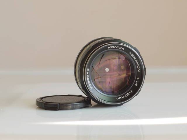 Corica Konica Hexanon 57mm F1 4 lenses-Taobao