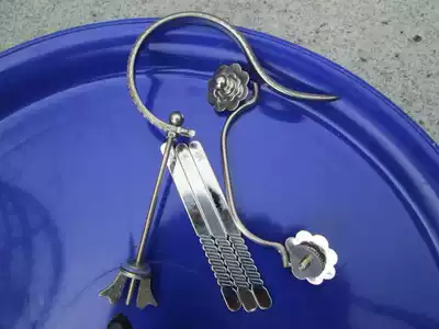 Bamboo cage Stainless steel cage Bird cage Embroidered eye bird golden blue bird cage Bird accessories Bird utensils Stainless steel cage hook set