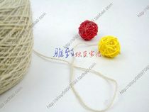 Decorative coloured ball accessories rattan strings rope hemp rope beige 0 RMB25  meters