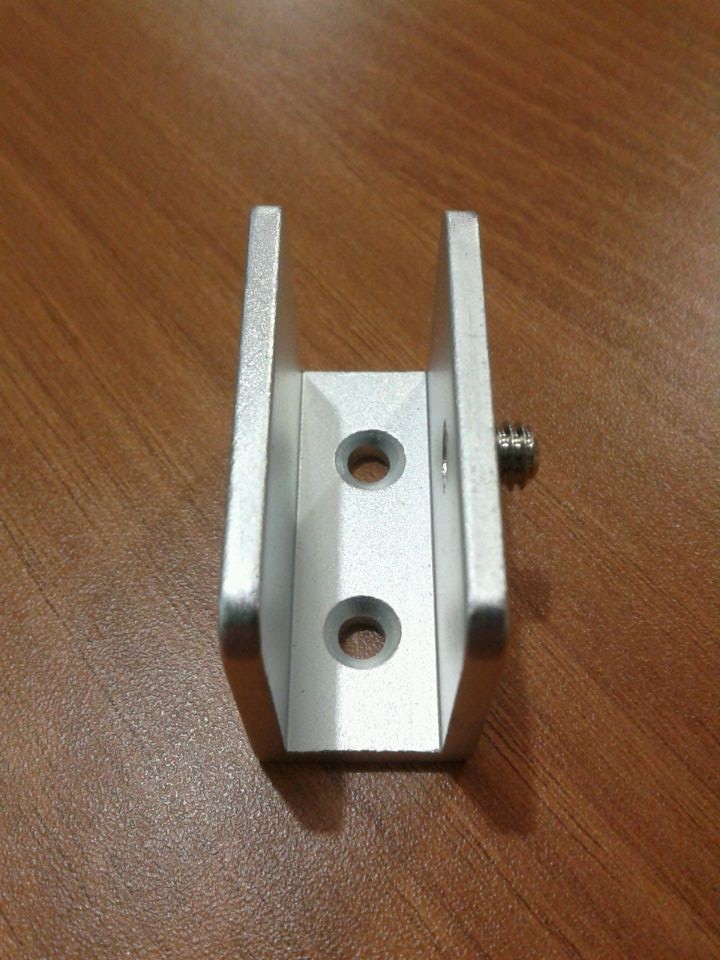 Full Space Aluminum Glass Clip-Care Fixed Clip Glass Clip Laminate clips Clapboard Fixed Glass Clip 10mm thickness