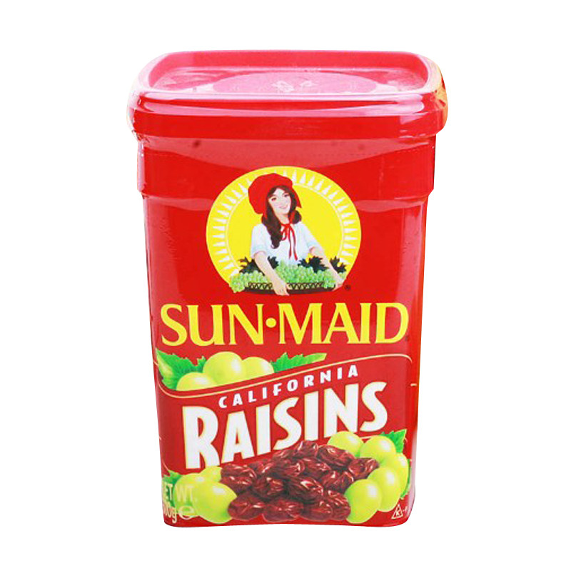 【天猫超市】美国进口 阳光少女加州葡萄干 500g 进口果干果脯