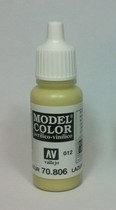 Vallejo AV lacquer hand paint series Model Color 806 German yellow (spot)