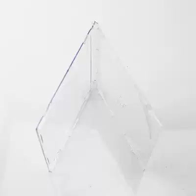 Thin transparent single-sided CD box CD-ROM box CD-ROM box single-piece thin transparent box