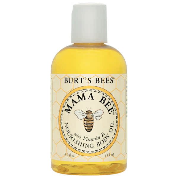 Burt'sBees小蜜蜂维生素E滋润油115ml 怀孕妈妈身体滋润紧肤油