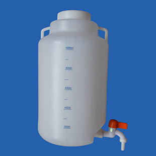 Plastic bottle 10L water bottle Large mouth bottle plastic bucket faucet capacity bottle