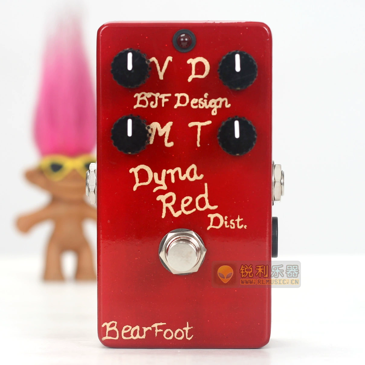 [Bearfoot Dyna Red Distortion 4K] Hiệu ứng làm biến dạng [Dụng cụ sắc nét] - Phụ kiện nhạc cụ