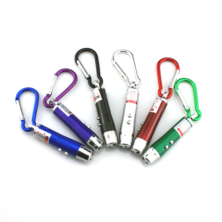 Wenqing DSK01 Laser whip-taught one climbing button Red laser White light light Light Violet Bank Inspection Laser pen Red laser point can be teased dogs etc