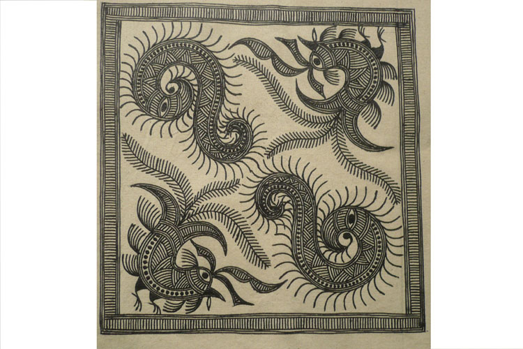 Danziao Miao Wax Dyeing Wax Painting Ethnic Tourism Products Customized Tourist Souvenirs Folk Art Collection