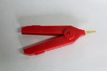 Promotion LCR Kelvin test clip electric bridge bipolar crocodile clip full copper gold plated