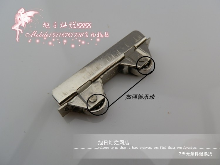 Imported 6mm glass wheel glass double pulley glass Ramen wheel with bearing pulley