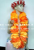 Garland] Welcome Ceremony Dance Wedding Celebration Gala Performance Performing Arts with 15CM 1.45m Large Garland